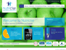 Tablet Screenshot of nutricise.org